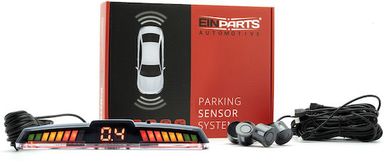 Einparts Senzoare De Parcare 4 Senzori Instalare Spate Auto
