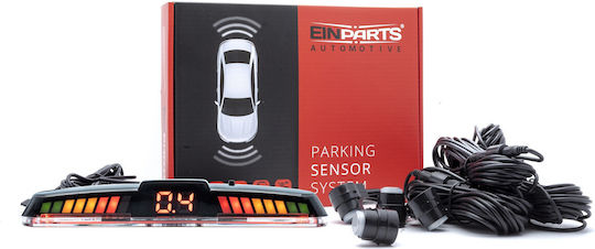 Einparts Parking Sensor Set Car 4 Rear Sensors