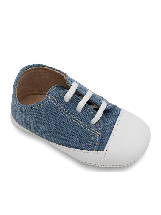 Gorgino Βαπτιστικά Sneakers Αγκαλιάς Πετρόλ