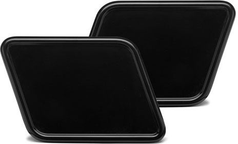C-racer Set Side Number Plate Bases Parallelogram Universal For All Motorcycles Black