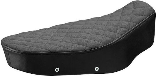 C-Racer Motorcycle Saddle Yamaha 16 21 XSR 700 Black Scrambler Seat Black Pleated