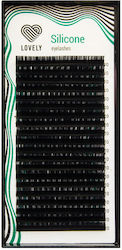 Black Lashes Lovely Silicone Curl C0.15 Mix 8-15mm 16 Lines