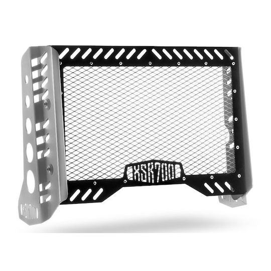 C-Racer Radiator Grill Side Motorcycle Protective Gear Yamaha 16-21 XSR 700 Black