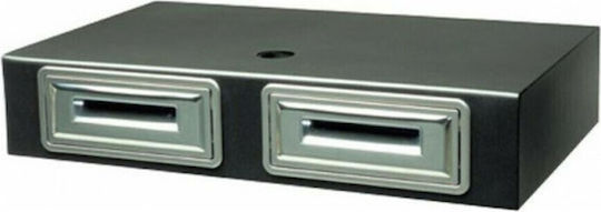 Alfa Frost Συρτάρι Καφέ Διπλό Π85xΒ60xΥ20cm