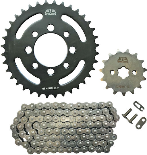 Set Lanț și Pinioane Transmisie Kawasaki Joy-r 125 15-36-420ad Did-jt