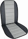 Universal Car Seat Cushion Leatherette Gray Black Non-Slip Seat Protector