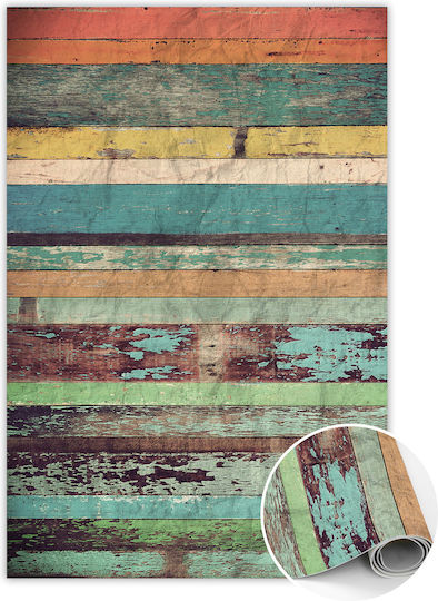 Tulup Rectangular Kitchen Mat Waterproof Colored 150x225cm