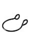 Silver And More Fake Septum Nose Piercing Earring from Black Steel