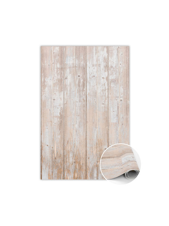 Tulup Covoraș de Bucătărie Coridor Lemn Îmbătrânit 80x120cm