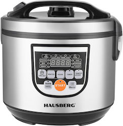 Hausberg Multifunktionskocher 760W mit Gewichtskapazität 5lt Silber Hausberg Multifunktionskocher 760W mit Gewichtskapazität 5lt Silber