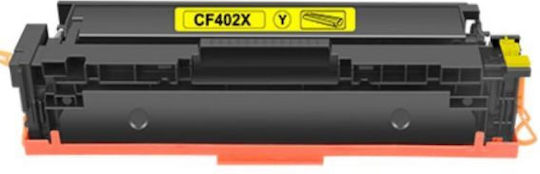 Cartuș Nelbo Hp Pentru Imprimantă Hp Toner Tip Hp-cf402x Crg045y Cf402x Crg045hy Galben Compatibil Color Lj Pro M 250 Seria Canon I-sensys Lbp611cn Mf634cdw Mf631cn Lbp612c Lbp611c
