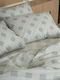 Sunshine Bettbezug Baumwollene Einzeln 170x250 Cotton Feelings 2072 Aqua