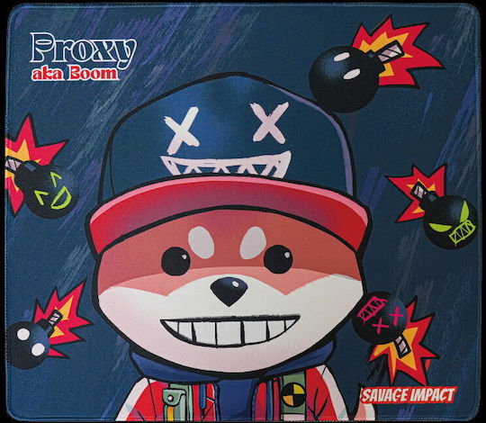 Gaming Mousepad A4tech Bloody Proxy Boom Ink 452 X 400 X 5 Mm Multicolor