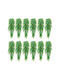 Vevor Artificial Hanging Ferns 12 Pieces 81.3 Cm Plastic Green Decorative Plant For Indoor & Outdoor Use Xdsrzjlzw12plphme001v0