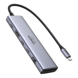 Ugreen CM511 USB-C Докинг Станция с HDMI 4K PD Ugreen CM511 USB-C Докинг Станция с HDMI 4K PD