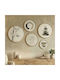 Megapap Set Wooden Wall Decor Nima 5 Pieces