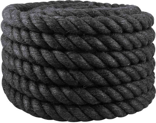 vidaXL vidaXL Rope with Length 1m Black