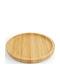 Origin Outdoors Shallow Plastic Brown Serving Plate with Diameter 20cm