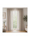 My Home Luxury Window Curtain with Pencil Pleat Beige 270x280cm