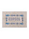 Silk Fashion Bath Mat Cotton Edipsos 5206978219825 Blue 40x60cm