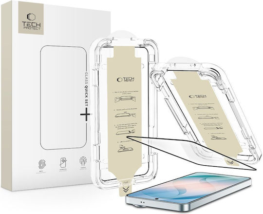 Szkło Antyrefleksyjne Tech-protect Quick Set Ar+ Galaxy S26+ Plus Black
