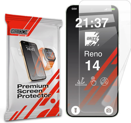 Grizzglass Ceramicfilm Protective Film Compatible Oppo Reno 14 Transparent