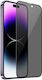 Privacy Full Cover Full Glue Тъмен Протектор за Екран Apple iPhone 15 Pro Max