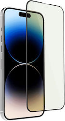 Пълен Покрив Full Glue Стъклен Протектор За Екран Apple iPhone 14 Pro Max Черен