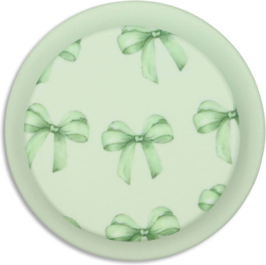 Pop Socket Magsafe Light Green With Bows