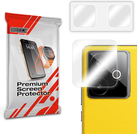 Set 2 Grizzglass Hybridglass Kameraobjektivschutz Kompatibel Realme GT 7T Transparent