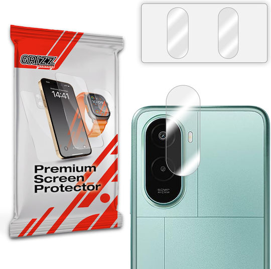Set 2 Grizzglass Hybridglass Camera Lens Protectors Compatible Xiaomi Poco M7 Plus 5g Transparent