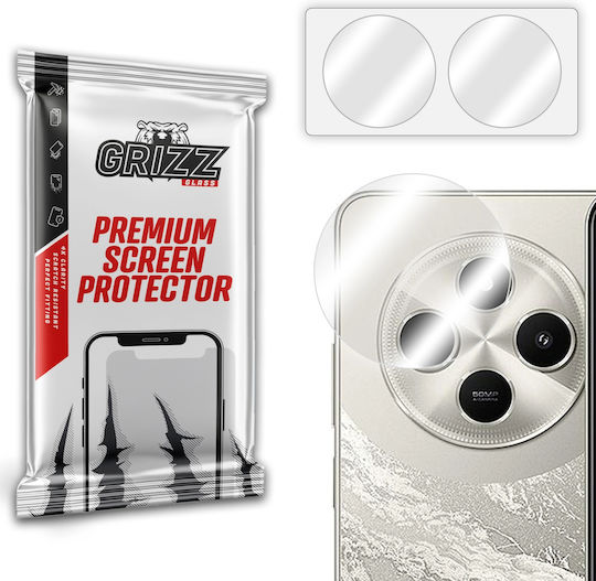 Set 2 Grizzglass Hybridglass Camera Lens Protectors Compatible Xiaomi Poco C75 5g Transparent