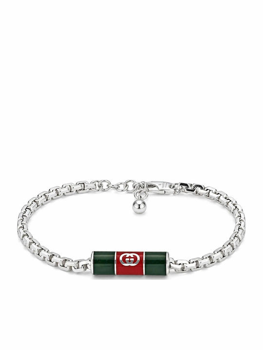 Gucci Damen Armband aus Silber 17cm