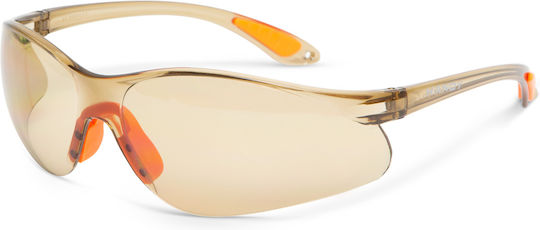 Ochelari De Protecție Profesionali Amber Protecție UV Lentile Anti-zgâriere Standard En166 En170 En172