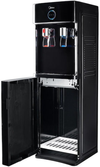 Midea Dozator de Apă de Podea cu Sticlă Inoxidabil cu Dulap cu Furnizare de Apă Rece 2l/h