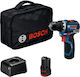 Bosch Gsr 12v-32 Professional Battery Drill Driver 12V 2x2Ah 06019N7003