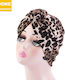 Intimonna Leopard Brown Hair Turban