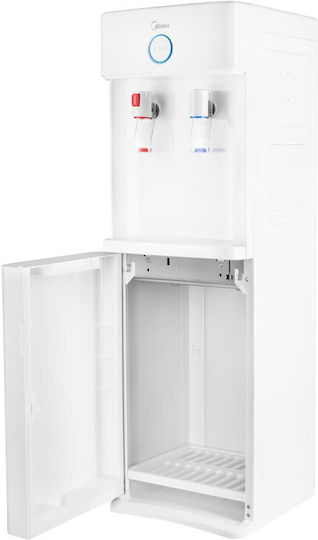 Midea Dozator de Apă de Podea cu Sticlă Inoxidabil cu Dulap cu Furnizare de Apă Rece 2l/h