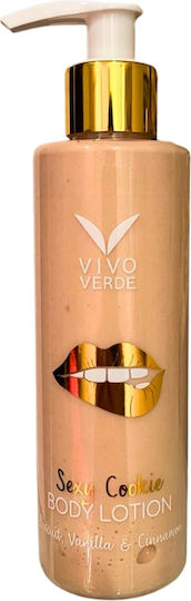 Vivo Verde Feuchtigkeitsspendende Körpercreme mit Sheabutter & Vanille Parfüm 200ml