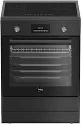 Beko Ελεύθερη με Επαγωγικές Εστίες Κουζινα Επαγωγικη Beko Fbma6930ga FBMA6930GA
