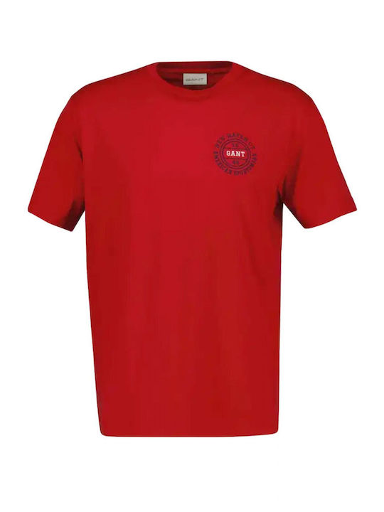 Gant T-shirt Κοκκινο