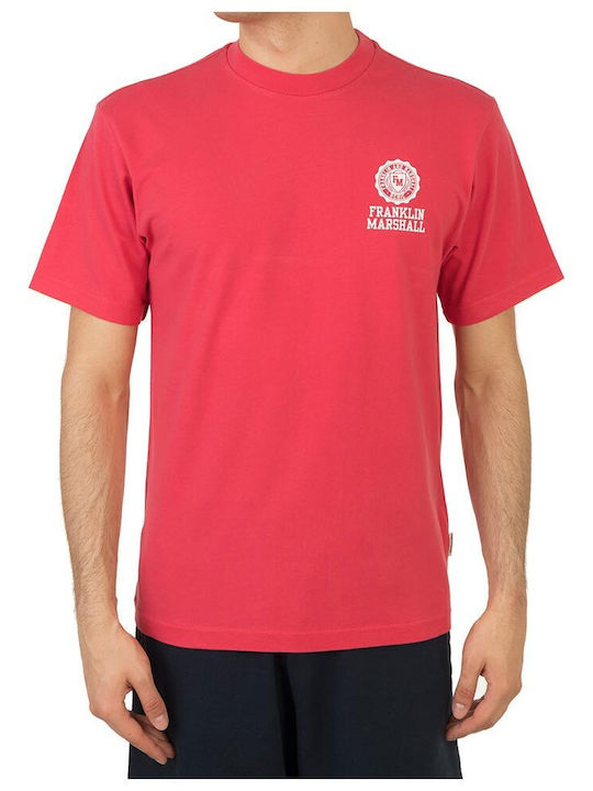 Franklin & Marshall Short Sleeve Red Blouse