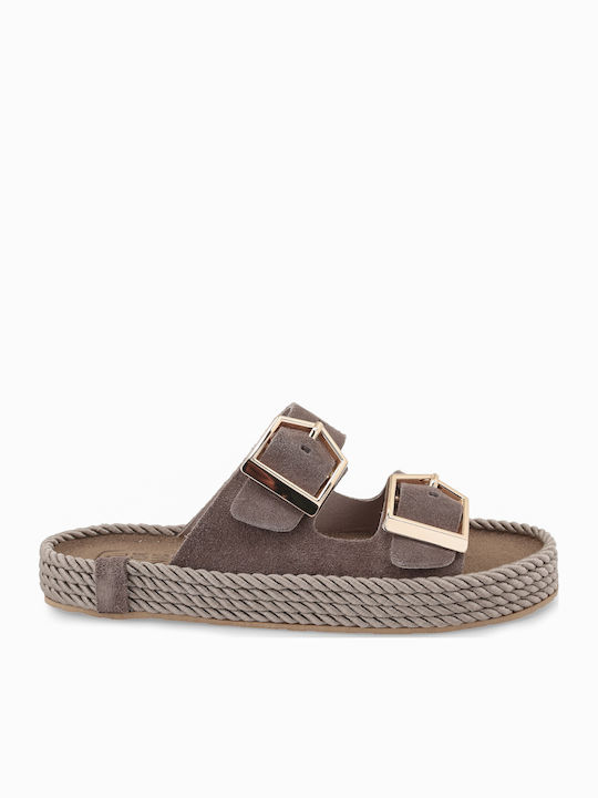 California Dream Women's Flat Sandals Brown