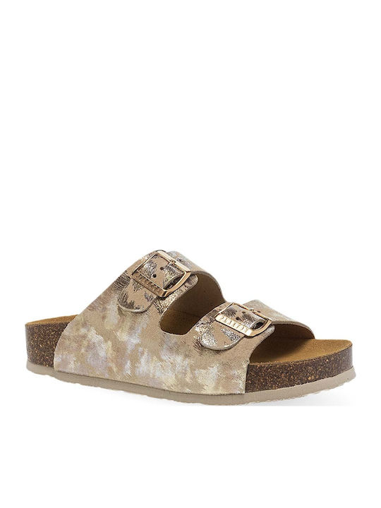 Plakton Leather Women's Sandals Brown