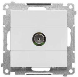 Simon 55 Modul Prizele Pentru Antene TV Single Instalări Individuale Gri Deschis Mat Tak1.01/114