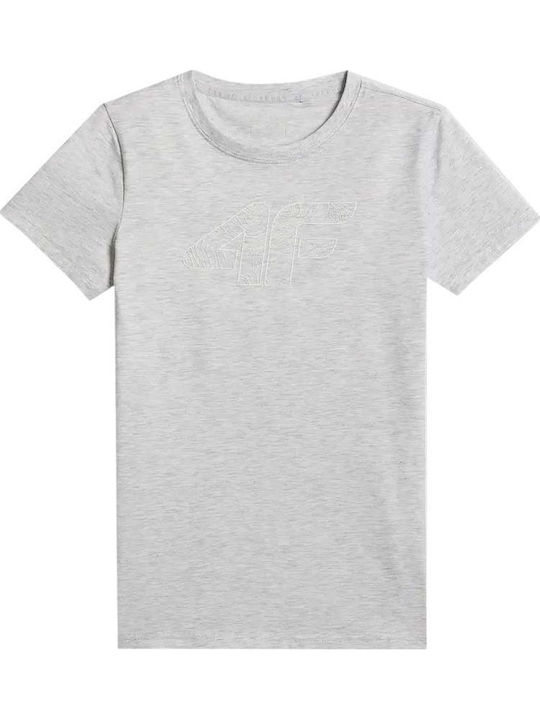 4F Women's T-shirt Gray