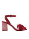 Damen Sandalen Rote 461M-203-12-P011