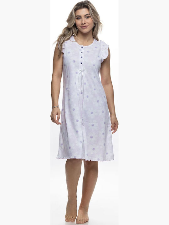 Galaxy Summer Cotton Women's Nightgown