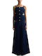 Summer Maxi Denim Dress Blue
