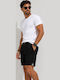Herren Shorts Schwarz